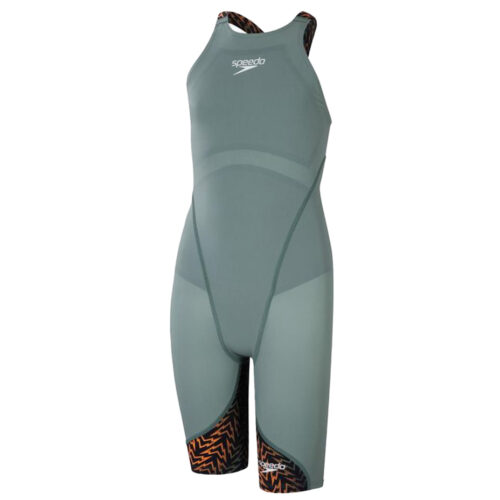 Speedo LZR Ignite Junior - Country Green/Nectarine